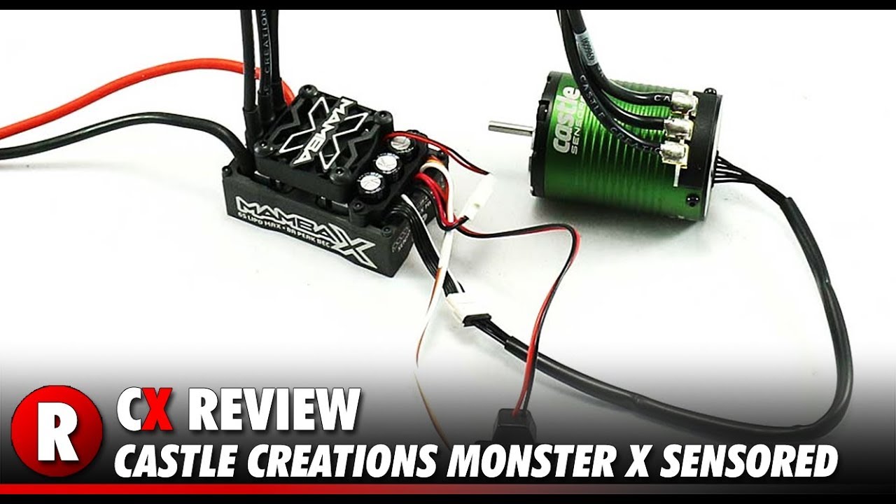 Castle Creations Mamba X Sensored Brushless System | CompetitionX