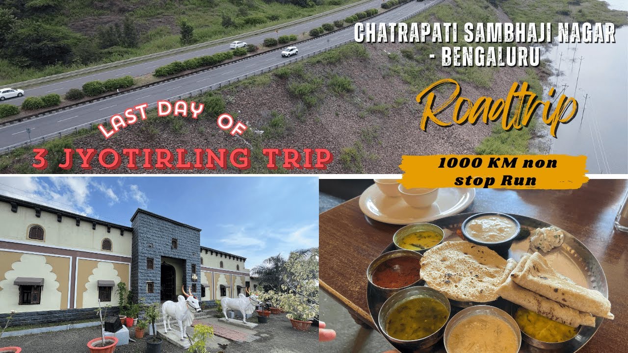 Chatrapati Sambhaji Nagar to Bengaluru | Last day of 3 Jyotirling trip | Bengaluru to Ujjain Day 7