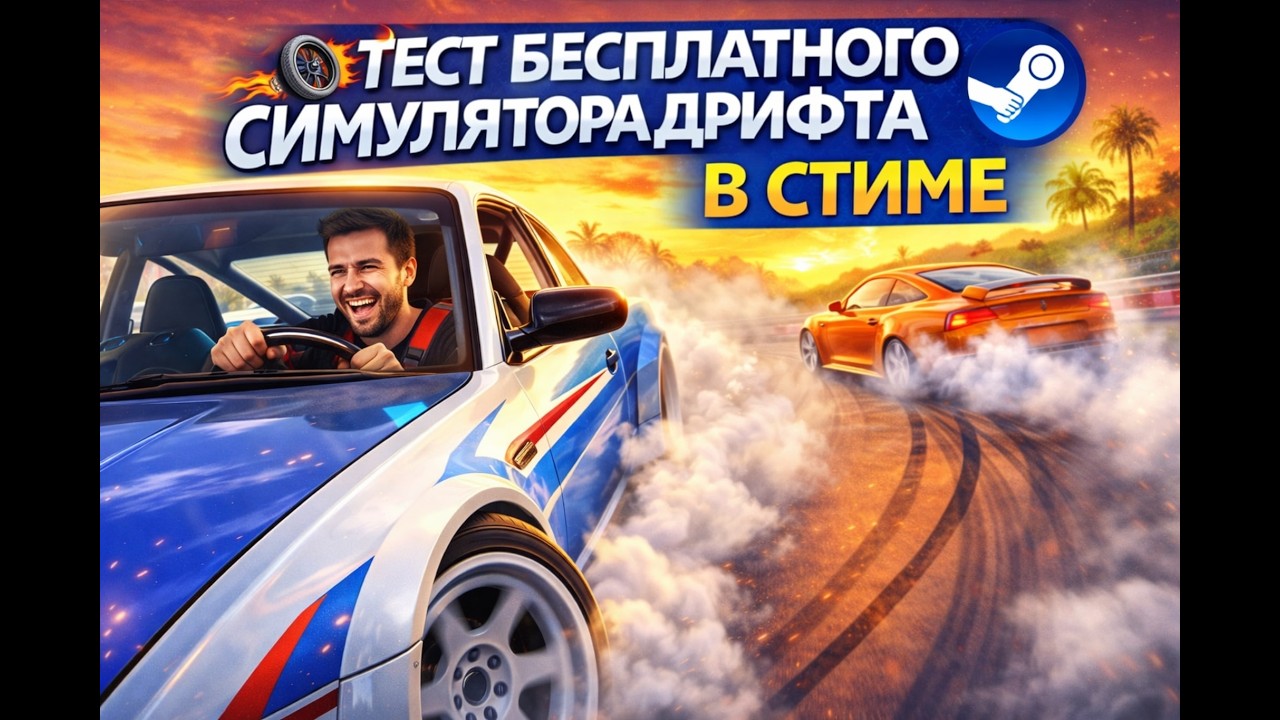 Тестируем бесплатный симулятор дрифта в стиме ▶  Drifts Legends 2
