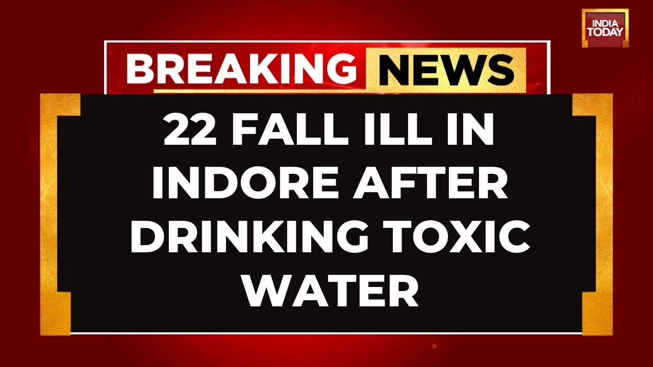 Breaking News: 22 fall ill in Indore after drinking contaminated water in fresh spate of cases