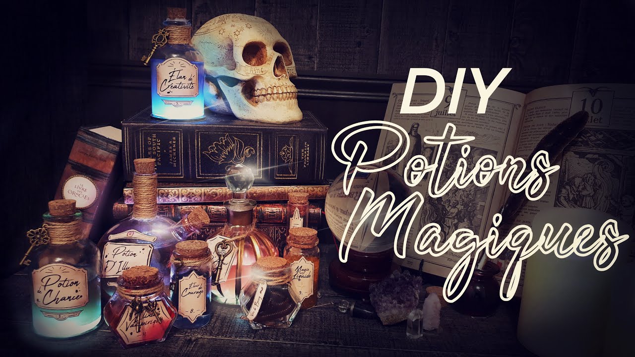 🧪 DIY POTIONS MAGIQUES  - Je recrée des potions « Harry Potter » à partir de tutos YouTube !