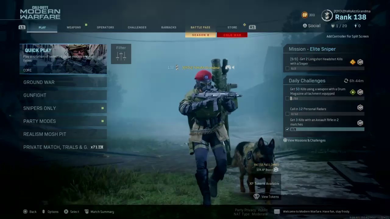 Modern Warfare Blueprint Test - Assault  Rifles and Rillos