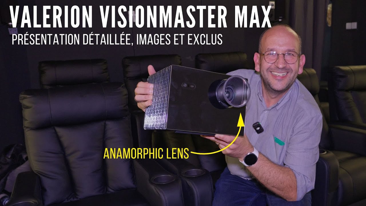 Valerion VisionMaster Max : un projo 4K à lentilles interchangeables !