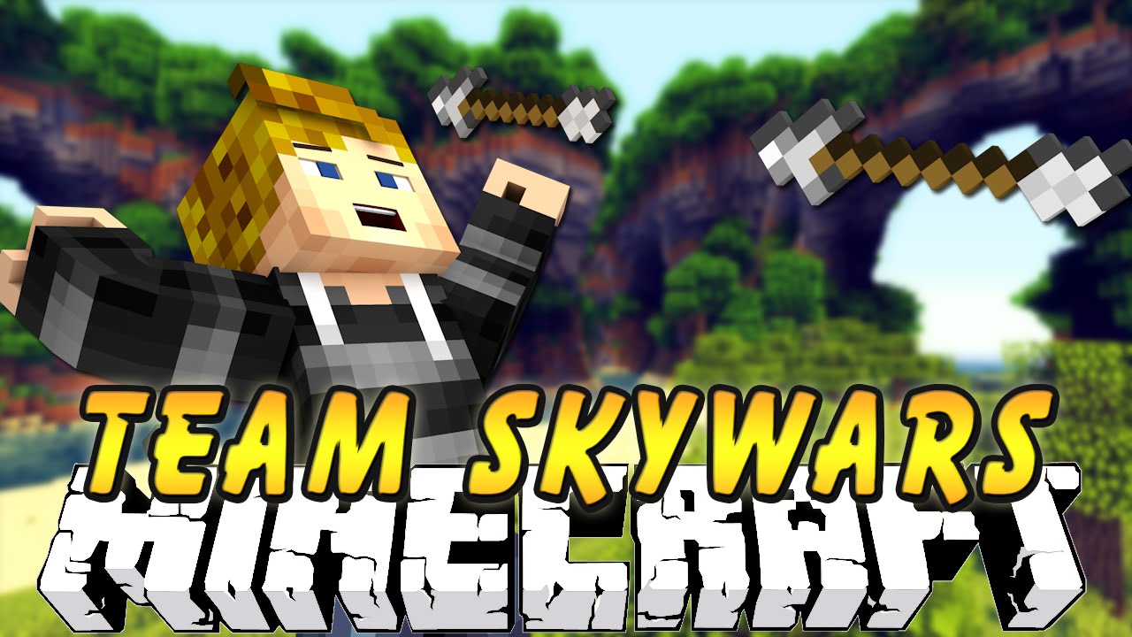 Minecraft ` TEAM SKYWARS! 