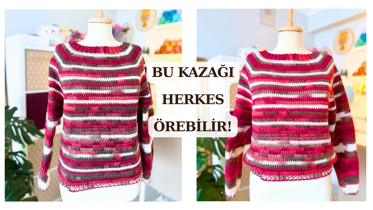TIĞ İŞİ KOLAY KAZAK YAPIMI