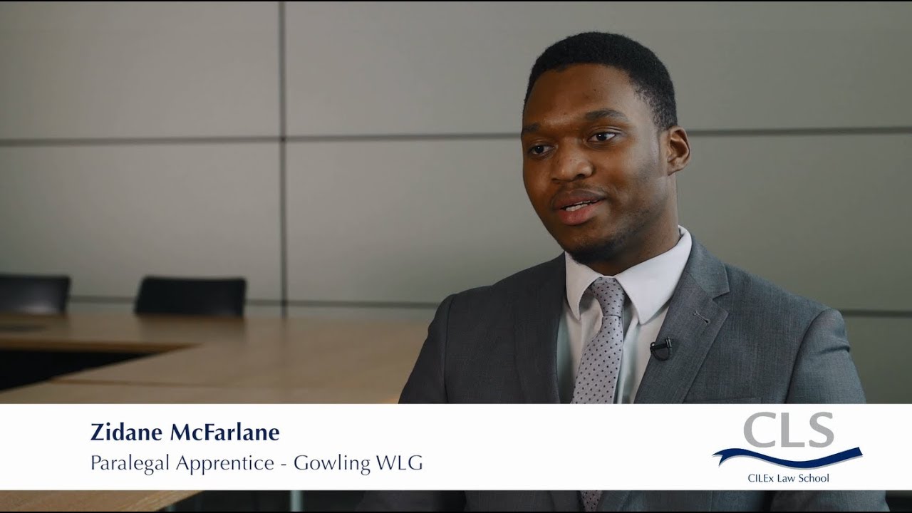 Zidane McFarlane, Paralegal Apprentice, Banking & Finance Department, Gowling WLG
