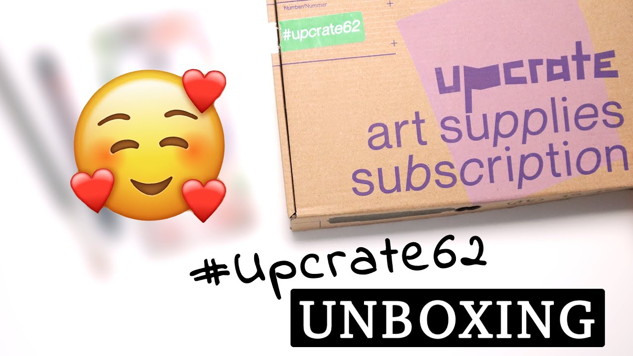 UPCRATE October 2024 UNBOXING | Biodegradable art supplies ?! 😳♻️
