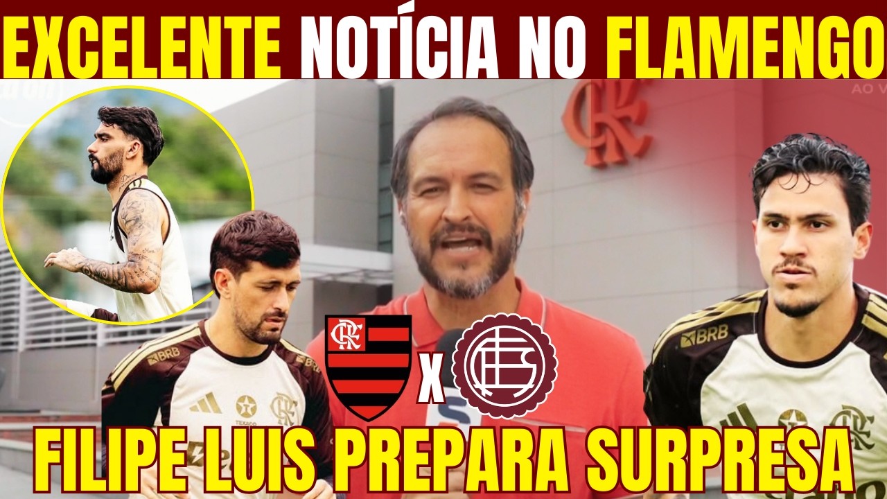 ÚLTIMAS INFORMAÇÕES DO FLAMENGO NESTA TERÇA! EXCELENTE NOTÍCIA NO MENGÃO! DUELO CONTRA O LANUS!
