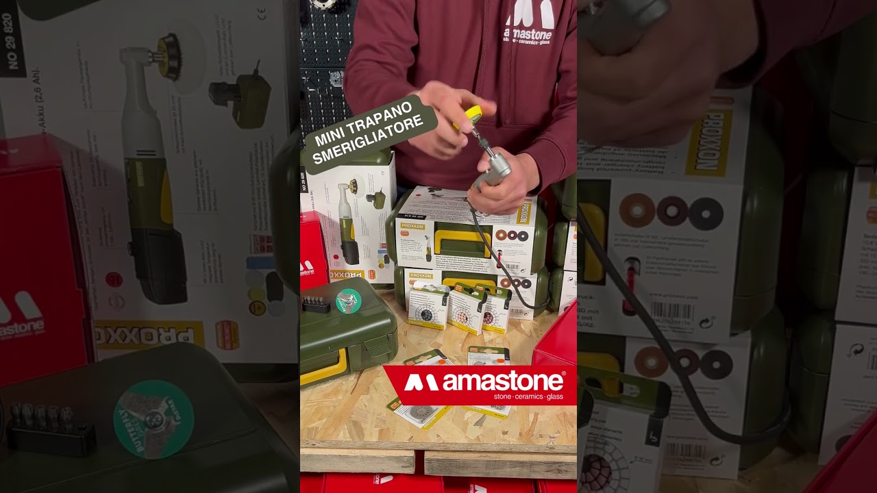 Trapano Smerigliatore Angolare a Collo Lungo LWB/E | Cavo - Proxxon