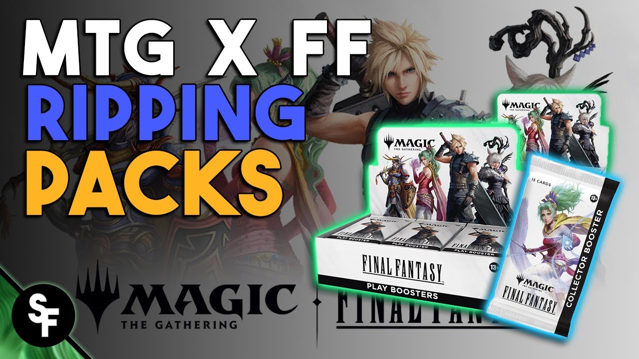 Opening a Final Fantasy Magic Booster Box for the FIRST TIME