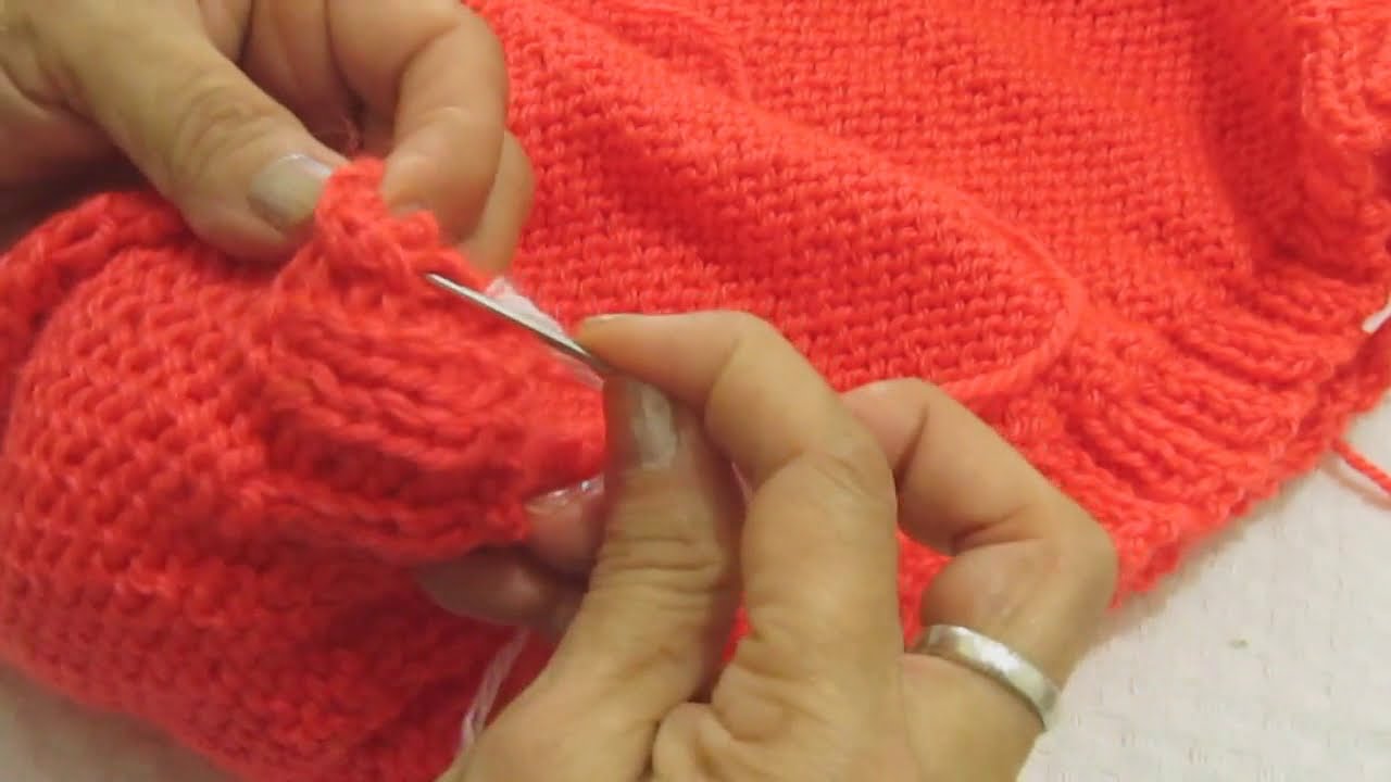 Cómo coser un tejido. Tres  formas diferentes. * crochet y dos agujas *😘😘