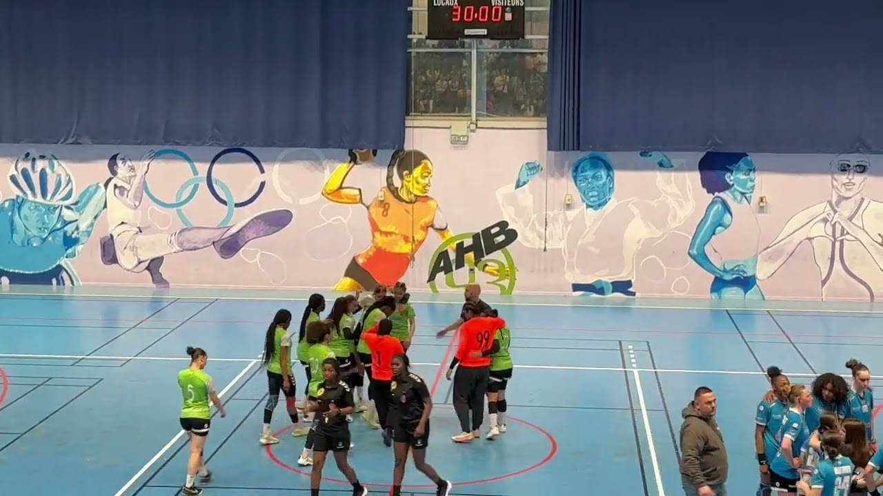 Championnat de France U17 Handball Féminin : victoire du Aulnay Handball - face à Serris 34 à 29