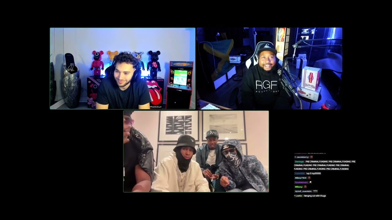 Toronto Rapper Top5 Is Free And Goes Live Stream W/ DJ Akademiks & Adin Ross