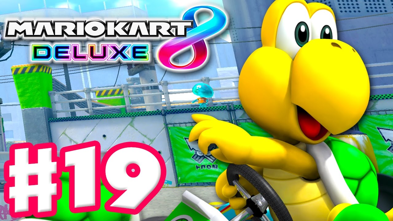 Koopa Troopa! Shell Cup! Battle Tournament! - Mario Kart 8 Deluxe - Gameplay Walkthrough Part 19