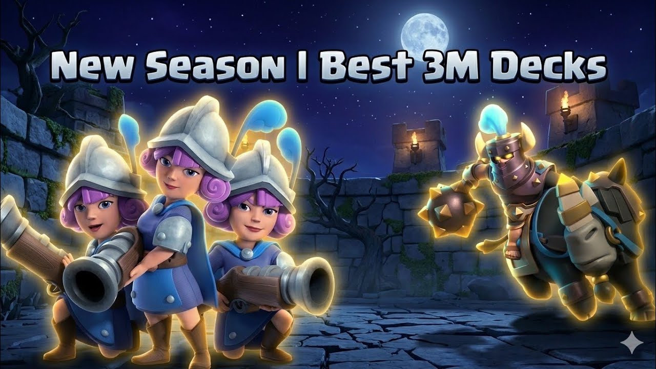 TOP 3 BEST 3M Decks in the New Season 