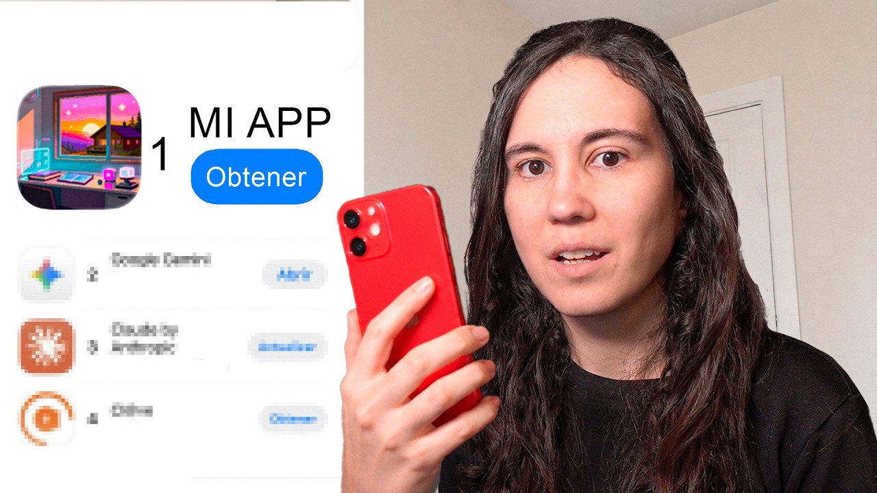 Creo una app con IA pero usando solo el m&oacute;vil.