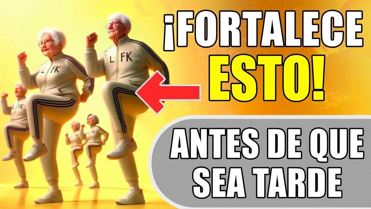 ¡Ejercicios para piernas fuertes! Haz esto 3 minutos en la mañana y olvídate del dolor