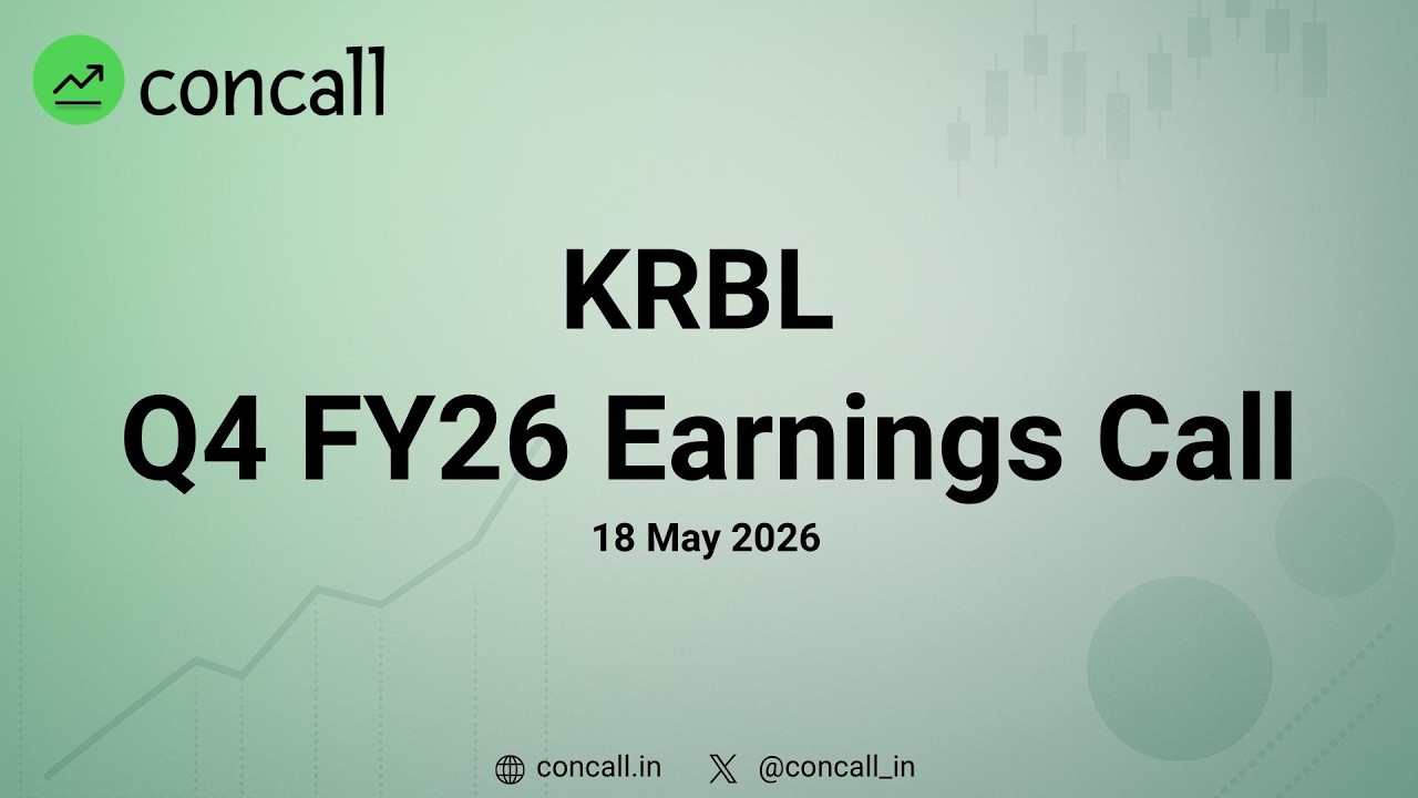 KRBL Q4 FY26 Earnings Conference Call  | Concall.in