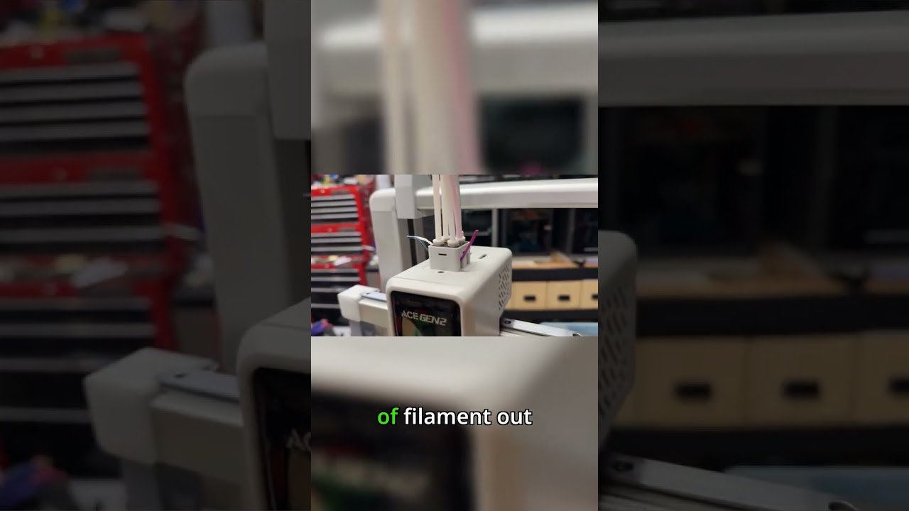 Anycubic Kobra's Filament Ejection is a Really Cool #3dprinting #kobra