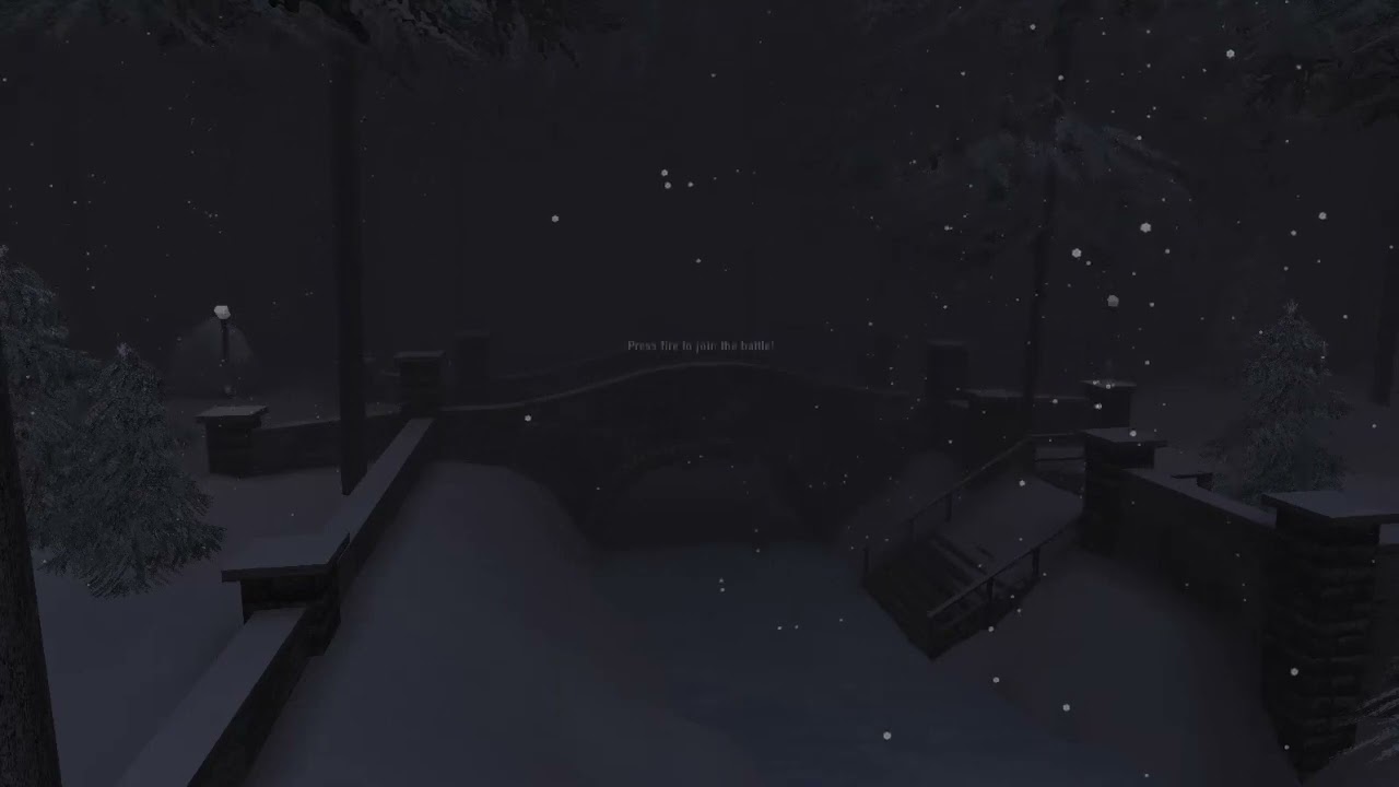Snowy Park Ambience - Medal of Honor Allied Assault ASMR