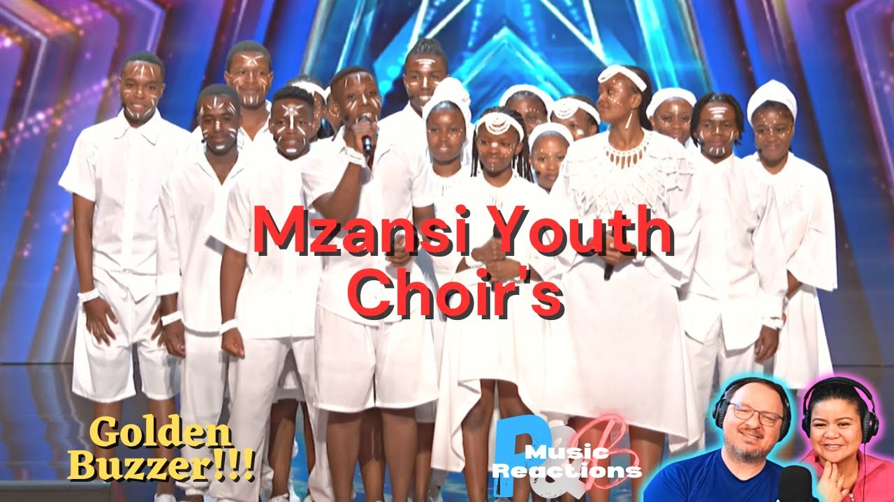 Who is Mzansi Youth Choir? |  AGT Golden Buzzer Video | Couples Reaction!