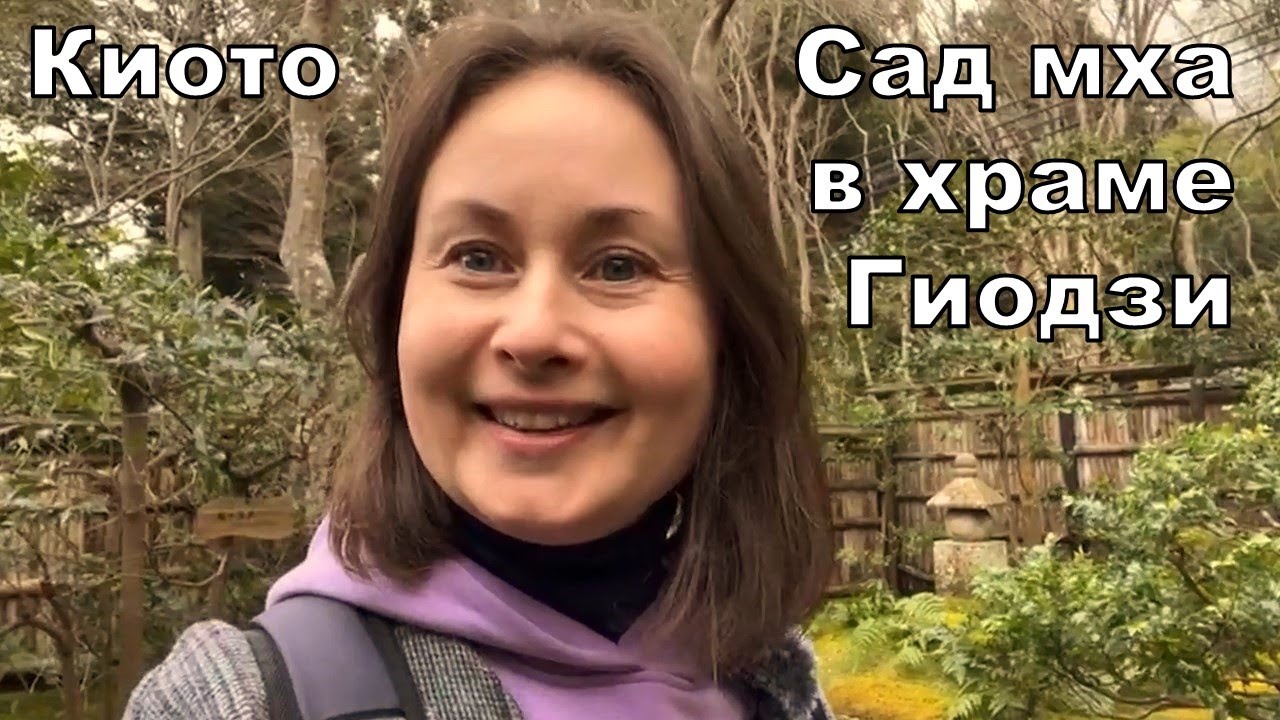 Сад мха храма Гиодзи в Киото