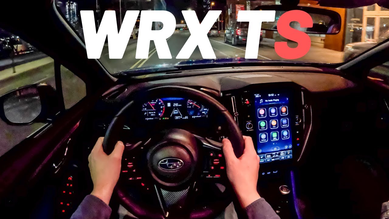 2025 Subaru WRX tS | POV Night Drive