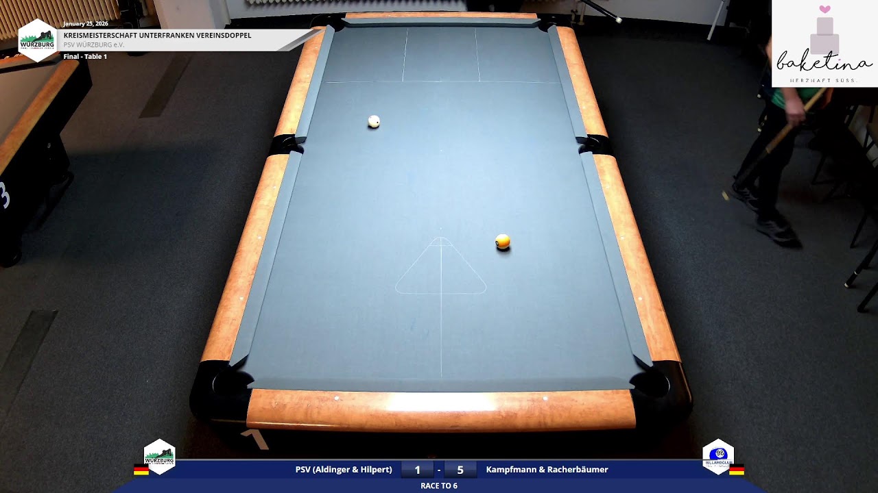 9-Ball-Doppel-Kreismeisterschaft Tisch 3