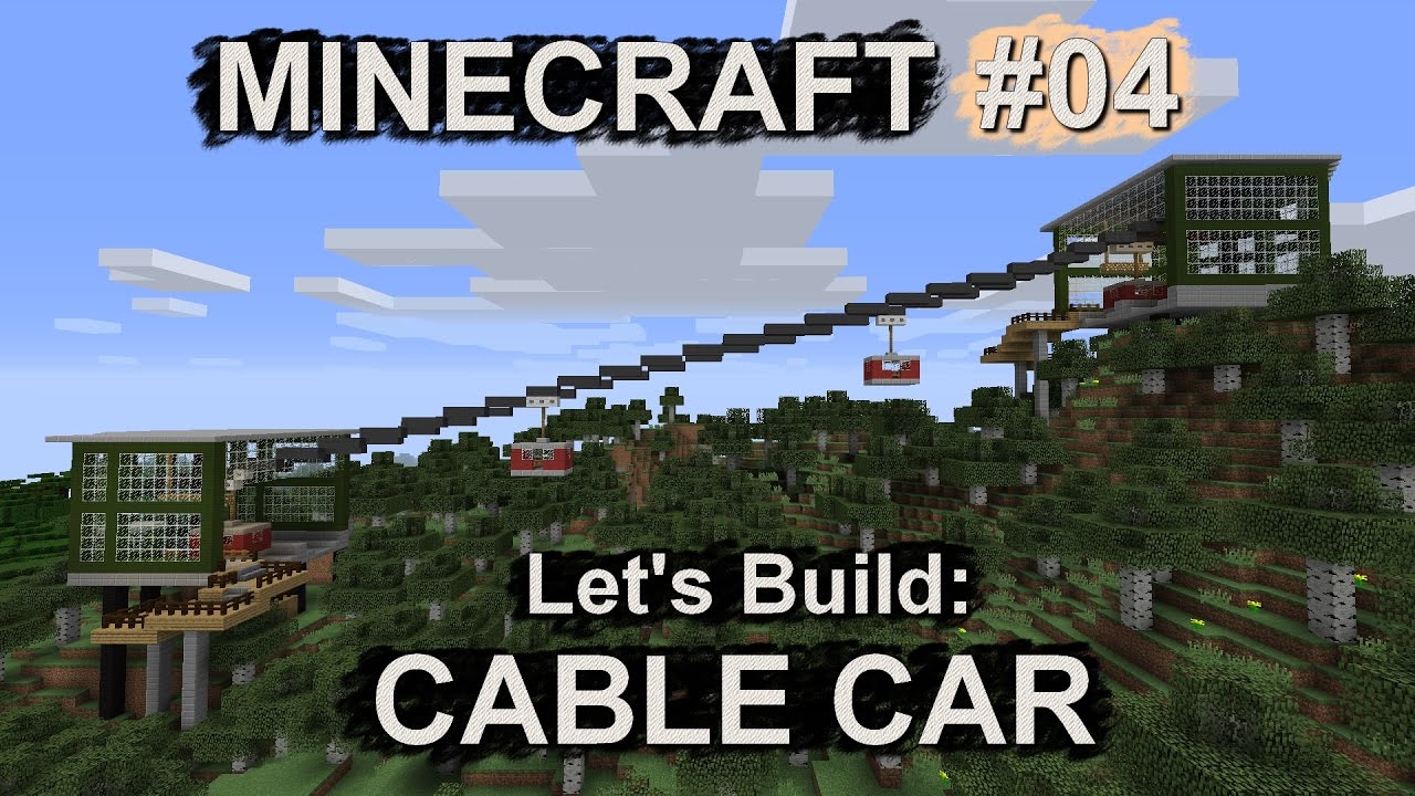 MINECRAFT Let´s Build #04: Cable Car