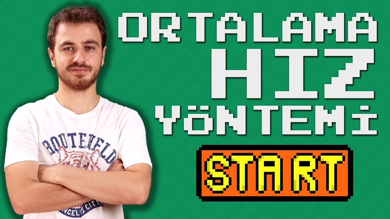 Atış Problemleri için Hızlandıran Yöntemler - Ortalama Hız Yöntemi