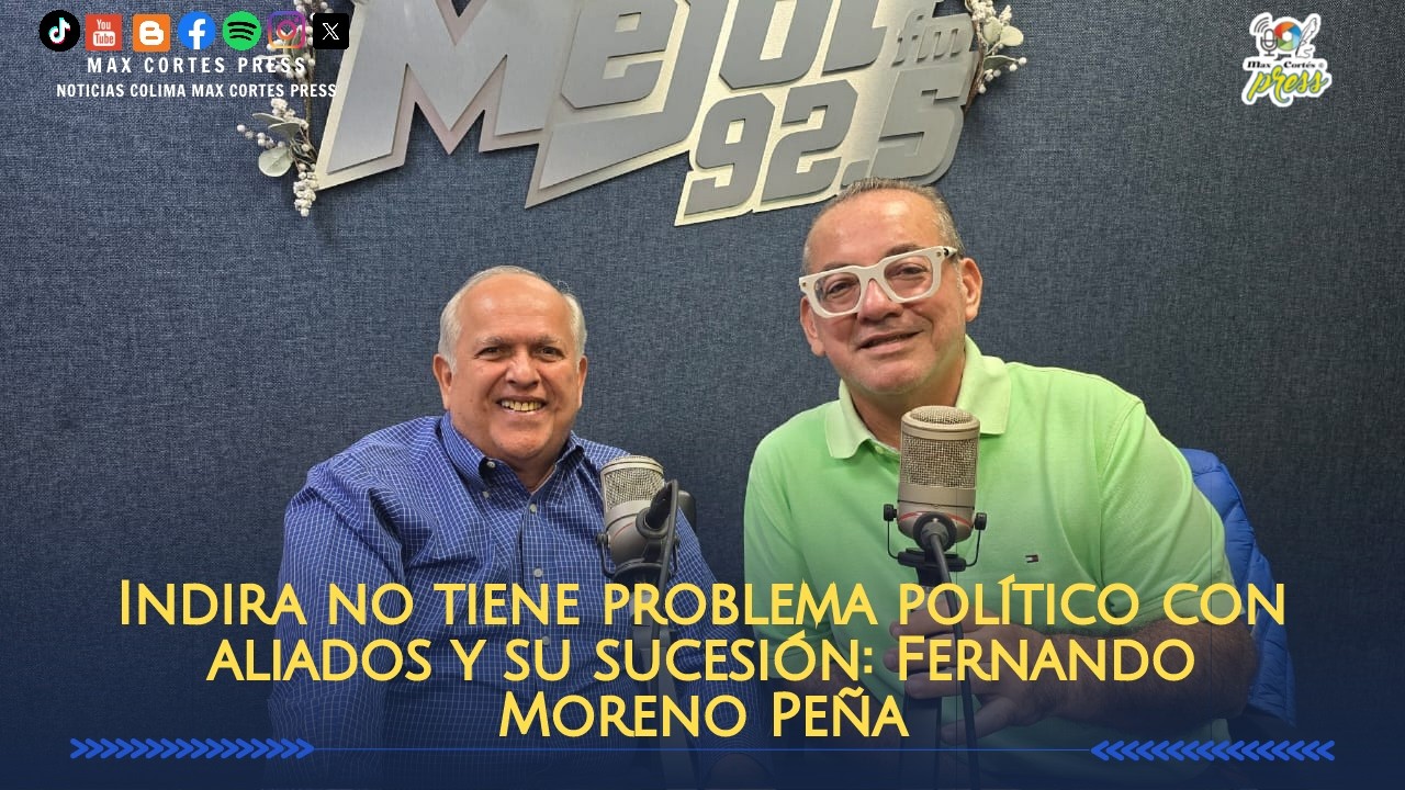 Indira no tiene problema político con aliados y su sucesión: Fernando Moreno Peña