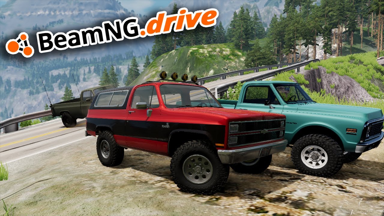 BeamNG.drive MP - NO LOCKER CHALLENGE IN K5 BLAZER MEANS TROUBLE!?