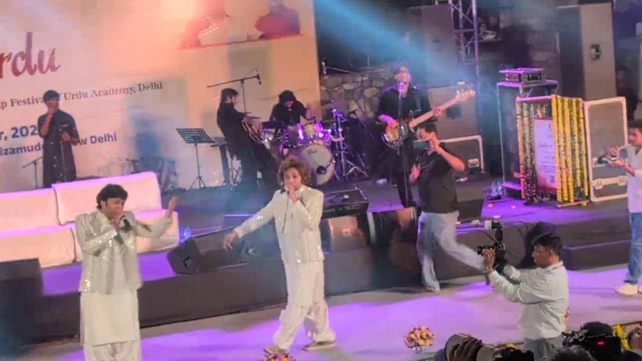 Salman–Zaman Live | Ye Tune Kya Kiya | Jashn-e-Urdu 2025 | Sufi Love Song | Sundar Nursery