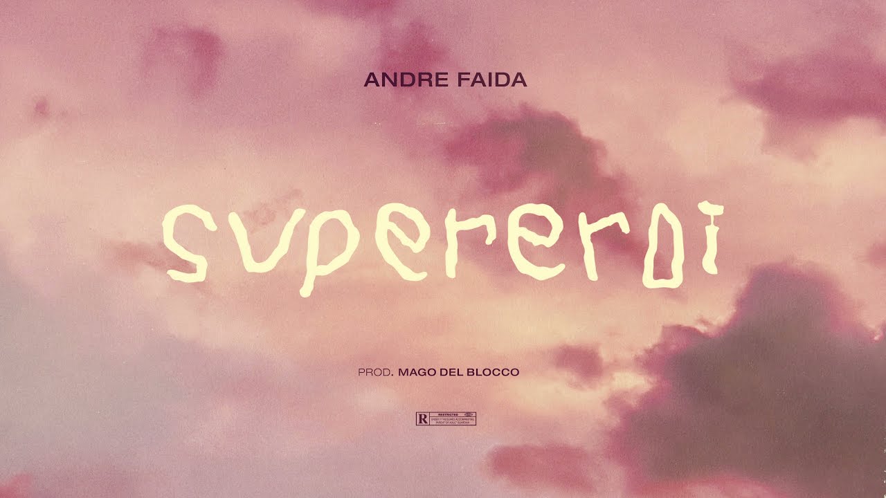 Andre Faida - SUPEREROI (LYRIC VIDEO) #andrefaida #supereroi