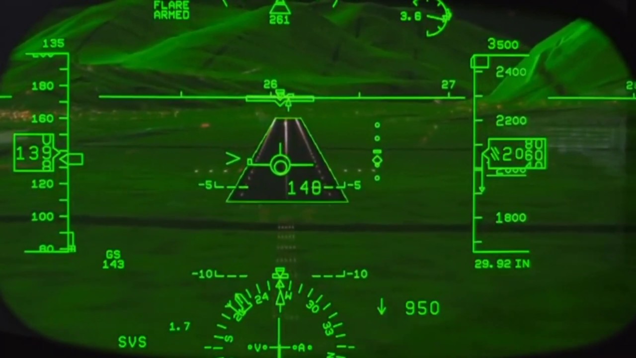 Live from the Airbus cockpit - Learn the HUD - Airbus - Falcon and Boeing @flymovies