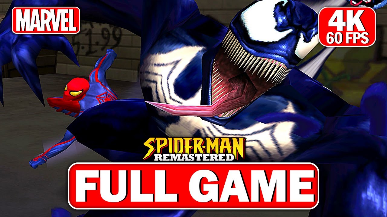 Spider-Man Remastered Gameplay Walkthrough FULL GAME [4K 60FPS] No Commentary