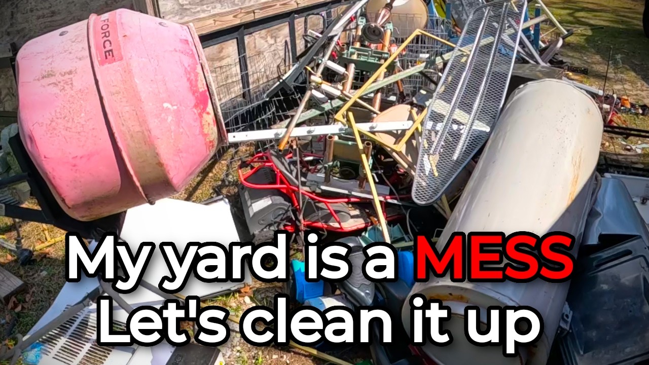 У меня во дворе полный бардак, давайте наведём порядок!