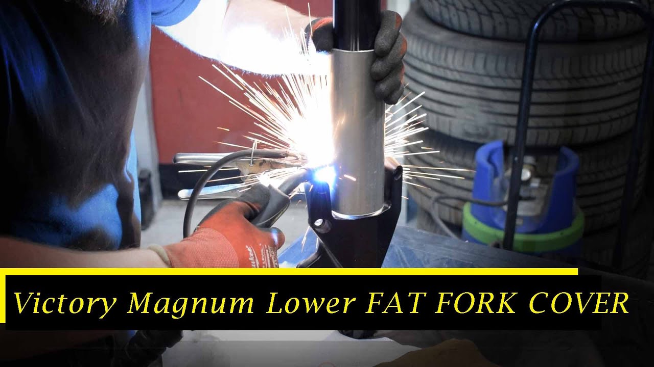 Magnum ep. 06 - Victory Magnum lower FAT FORKS cover- DIY.