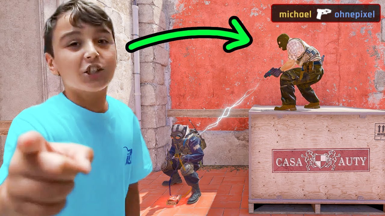 10 year old kid challenged me to a 1v1 for $1000…