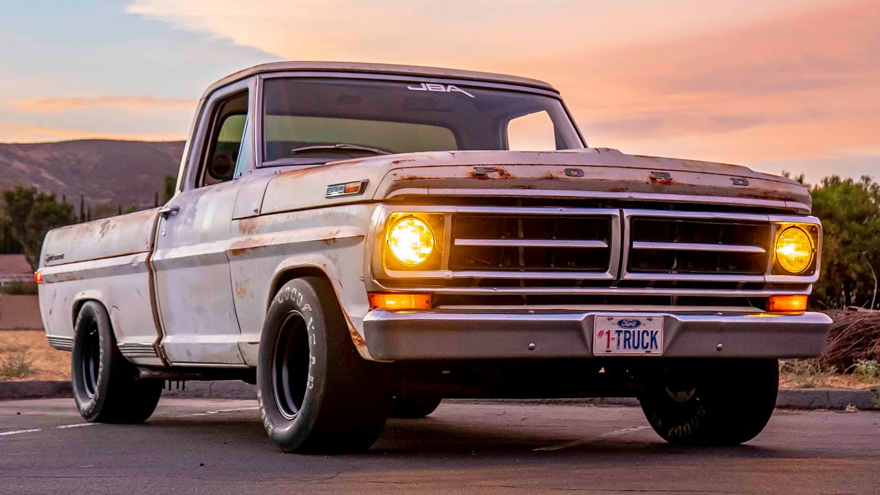Building a NASCAR Inspired Ford F100 in 10 Minutes!