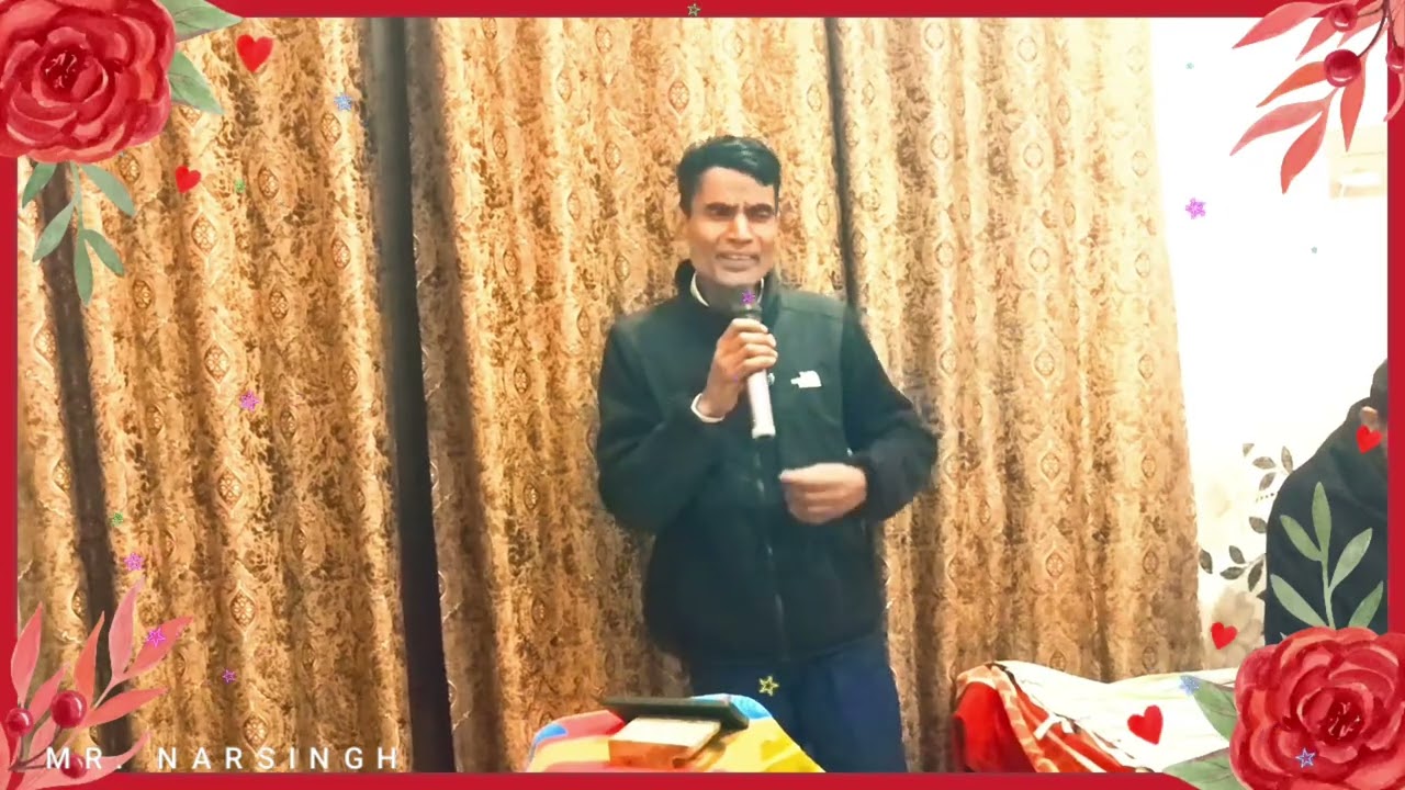 Tughe suraj  kahun ya chanda mera naam kareaga roshan kareoke song cover by Narsingh ji