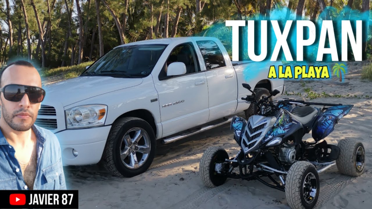 Paseo en cuatrimoto playa de TUXPAN veracruz