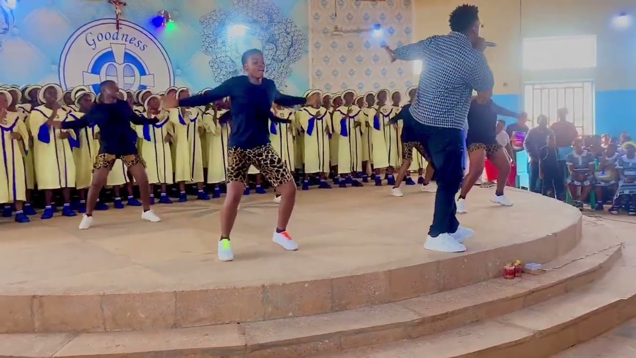 performing Bem with the Notre Dame secondary school Mkar choir.