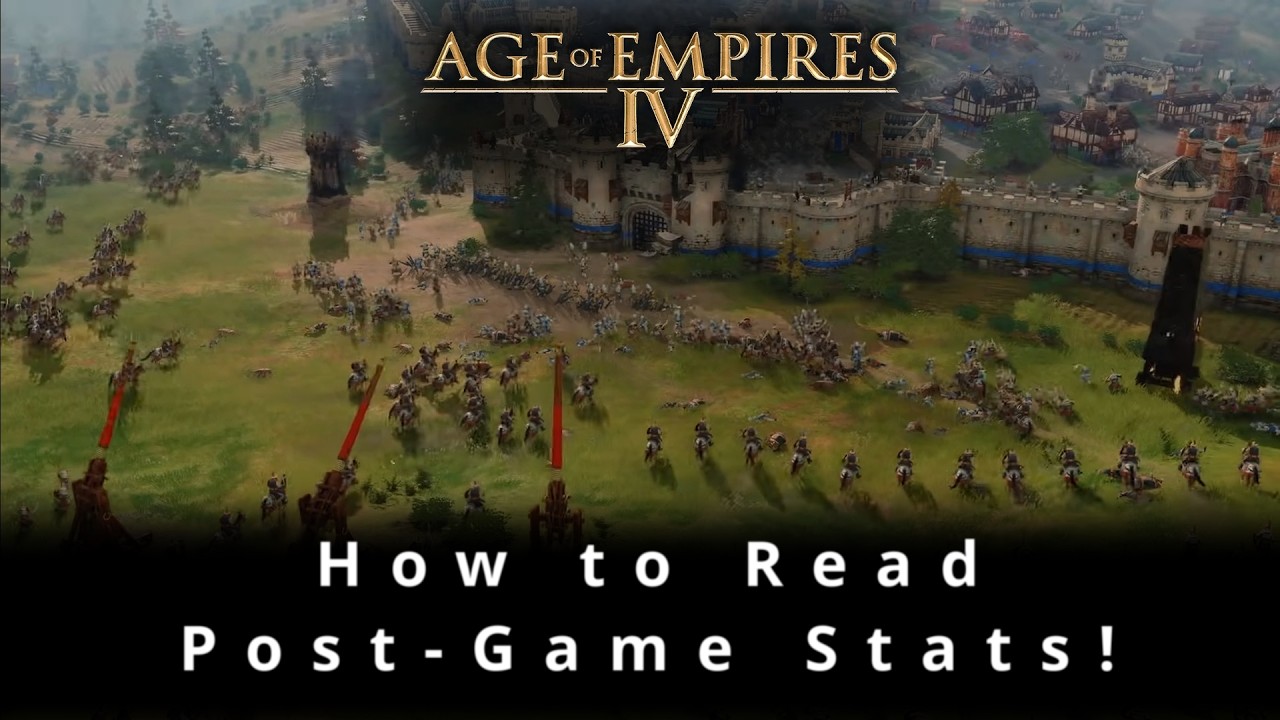 Post-Game Stats Explained in AOE4