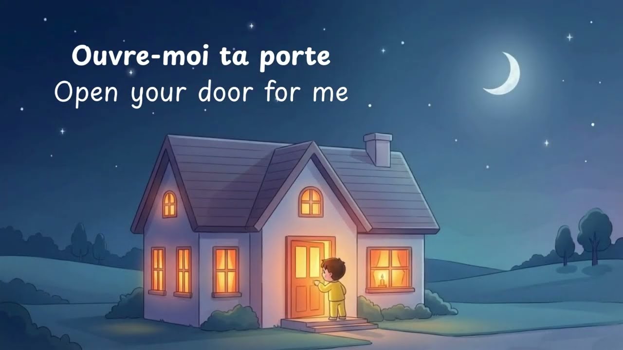 Au Clair de la Lune – French Nursery Rhyme with English Translation