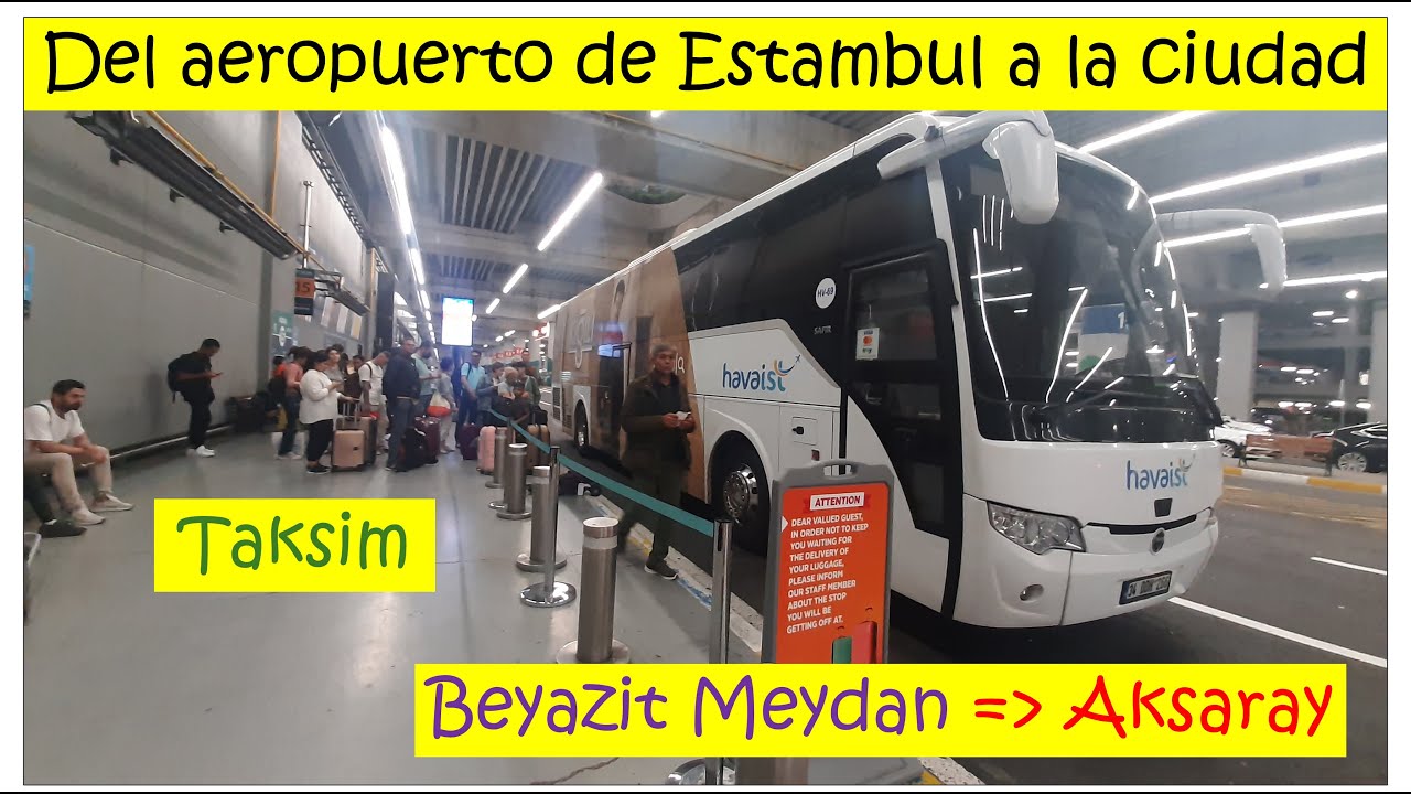Del aeropuerto de Estambul (IST) a la cuidad