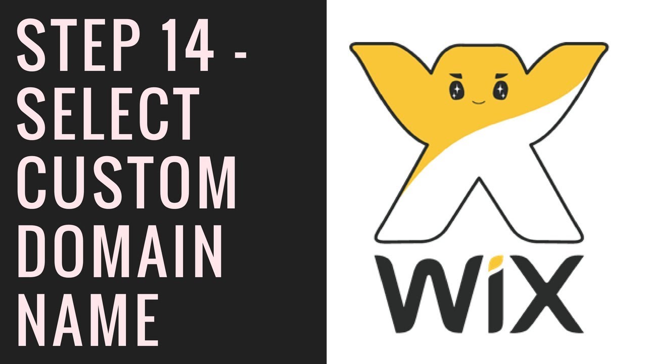 Step 14 - Setup Custom Domain Name | Master Wix - Create a Wix Website in 1 hour