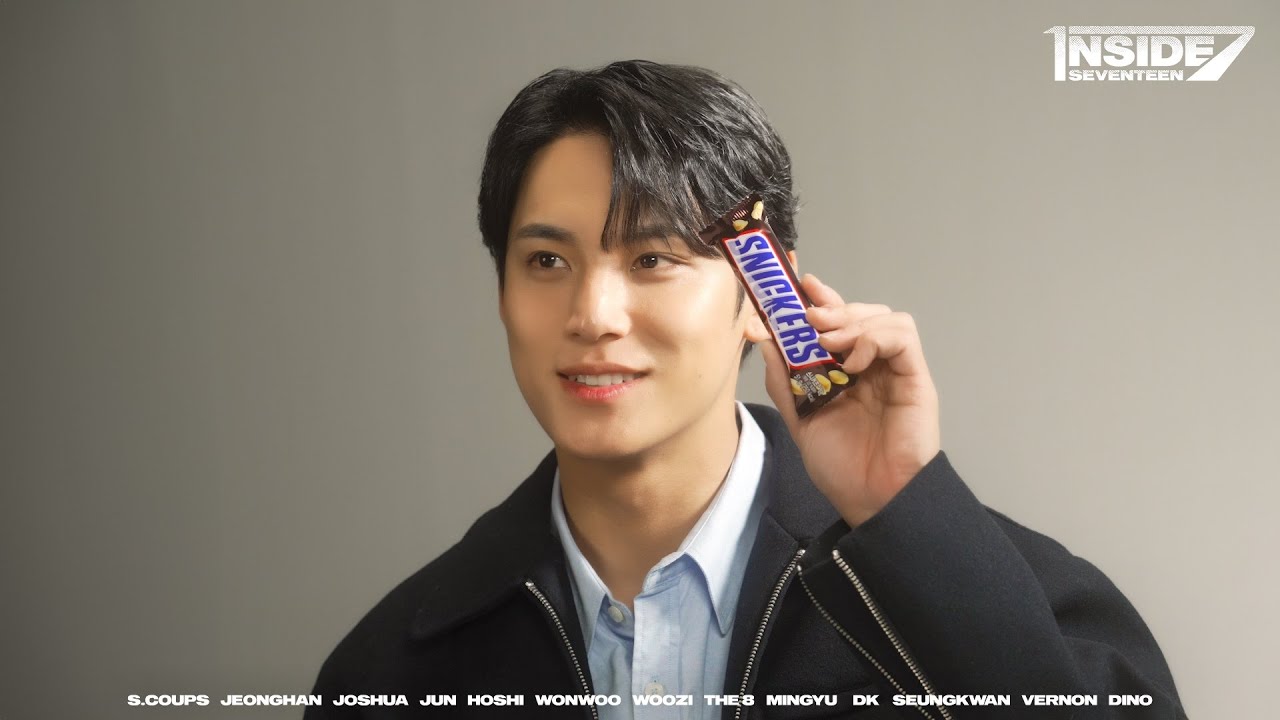 [INSIDE SEVENTEEN] 민규 SNICKERS 광고 촬영 비하인드 (MINGYU's Snickers Ad Shoot Sketch)