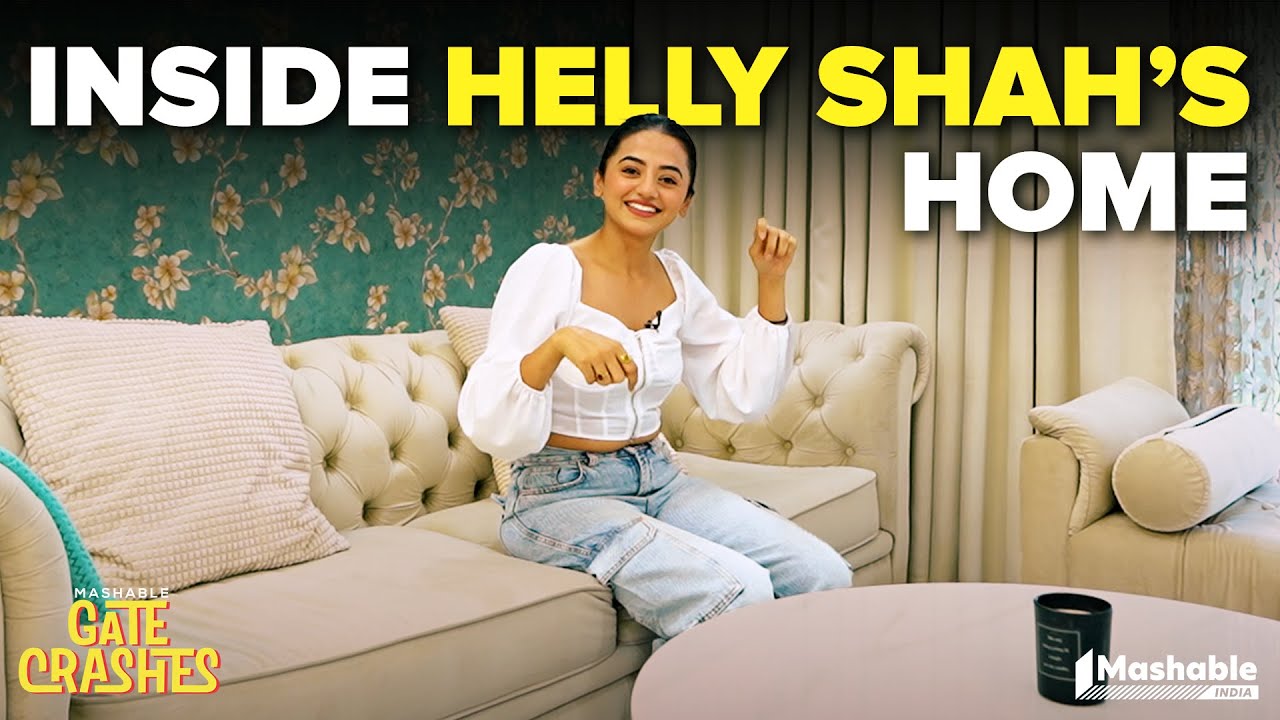Inside Helly Shah's Mumbai Home | House Tour | Mashable Gate Crashes | EP17