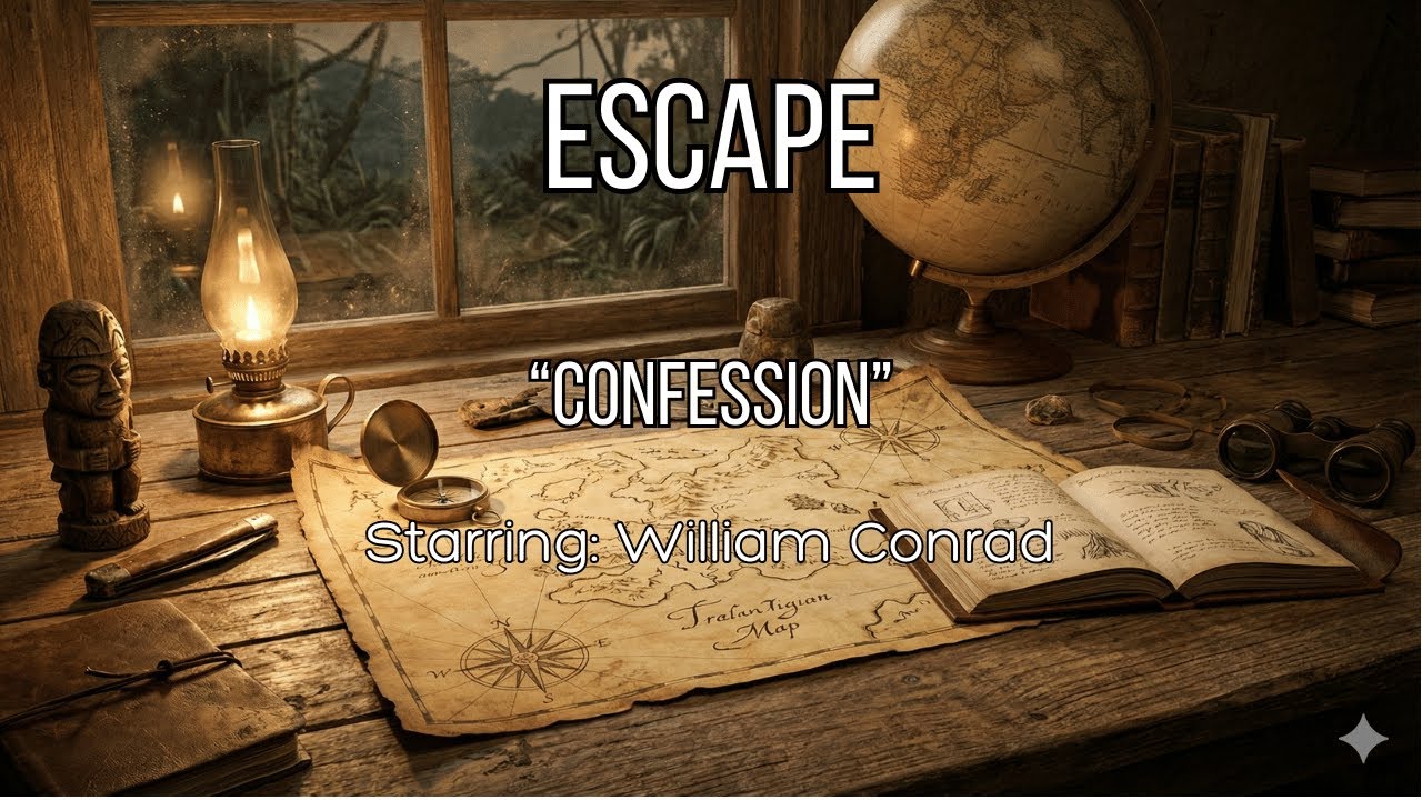 ESCAPE | Confession (1947) | Algernon Blackwood Horror | William Conrad